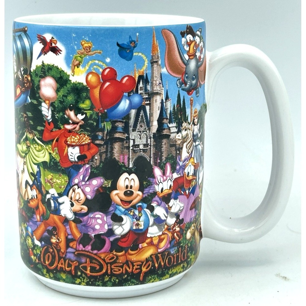 Walt Disney World Disney Parks GRANDPA Ceramic Coffee Mug Mickey Mouse 16 oz